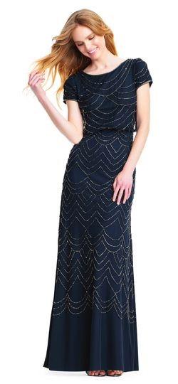 Adrianna Papell Bridesmaid Dress Style 191916100