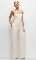 After Six Eva Ivory Jumpsuit 6906