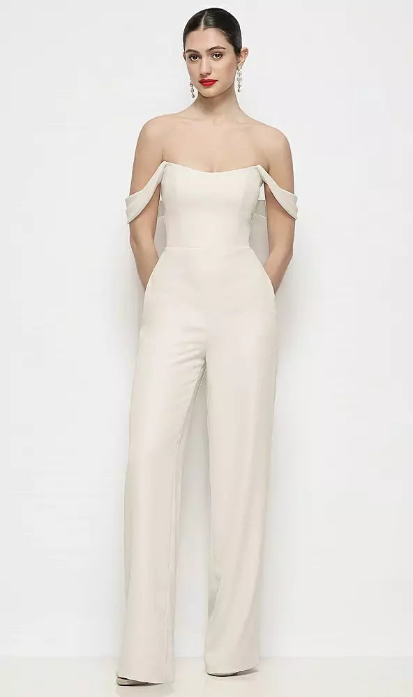 After Six Kira Ivory Jumpsuit 6942