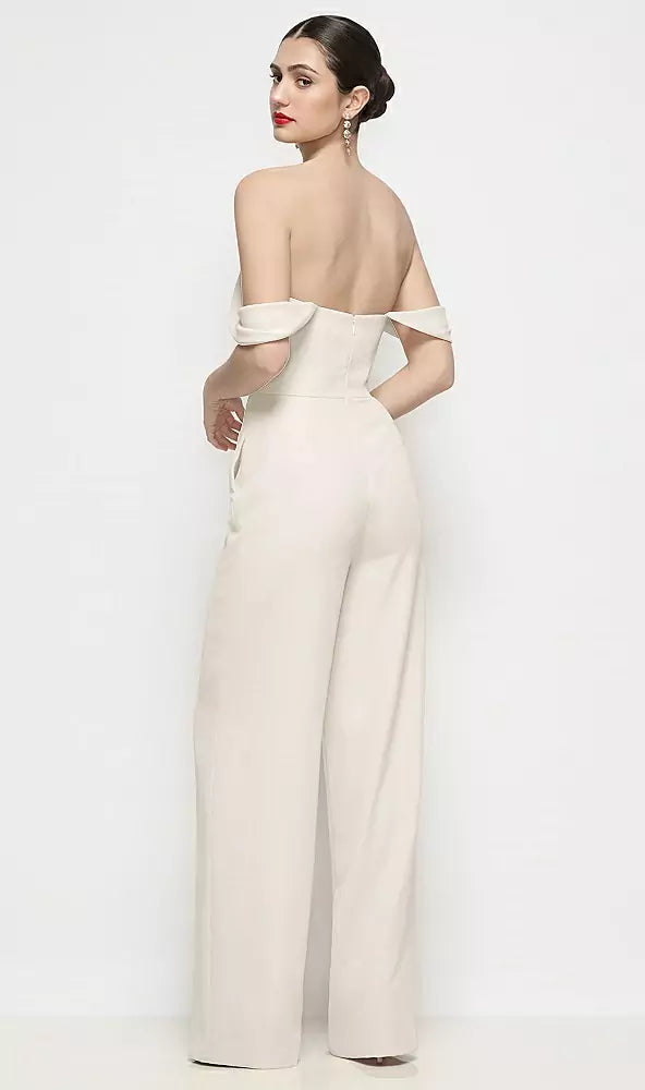 After Six Kira Ivory Jumpsuit 6942
