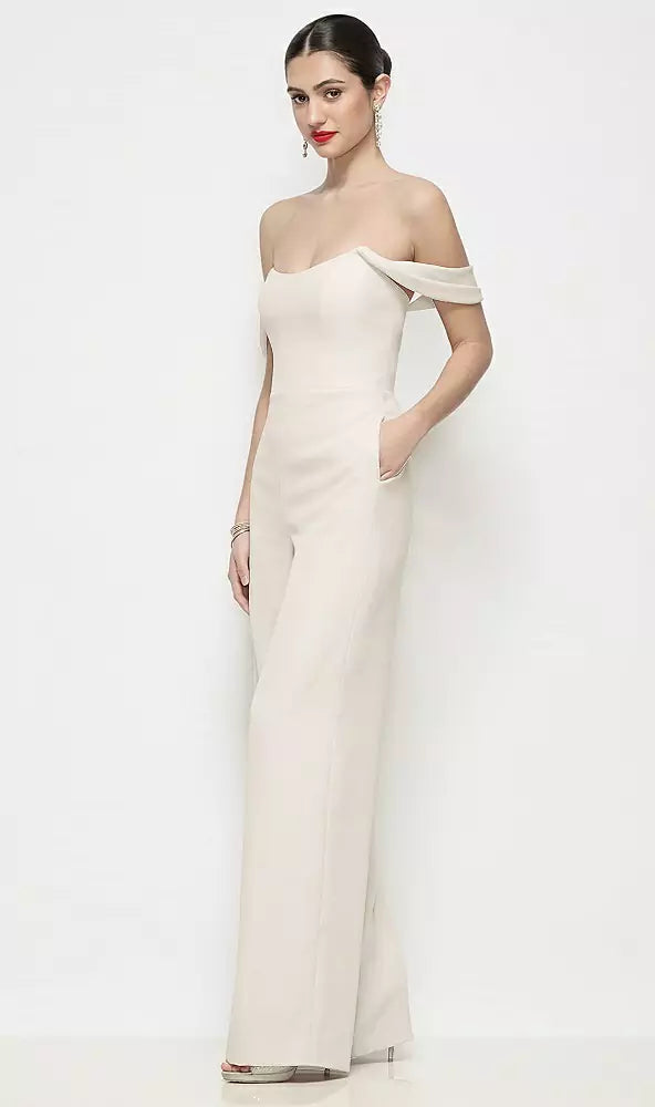 After Six Kira Ivory Jumpsuit 6942
