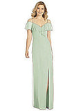 After Six Shimmer Bridesmaid Dress 6809LS