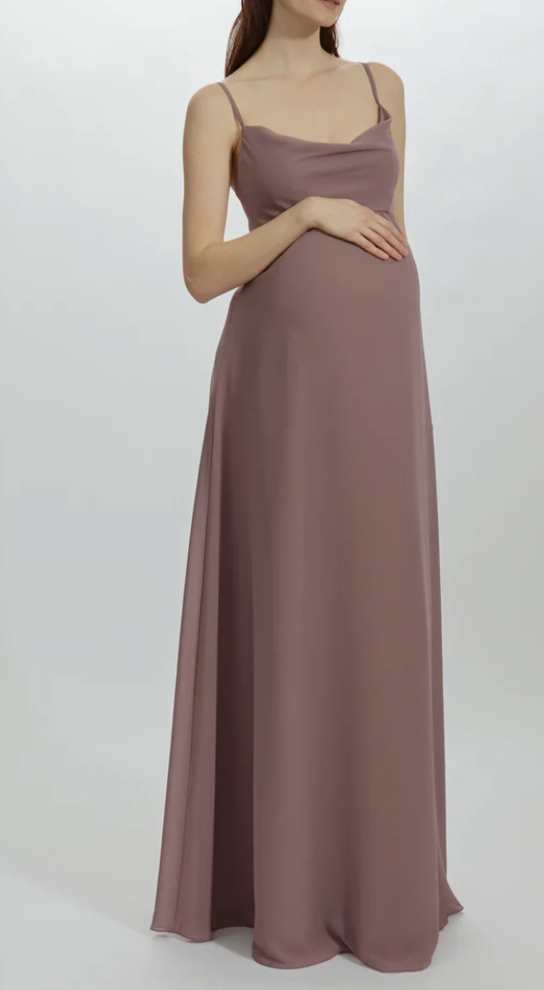 Amsale Bridesmaid Dress GB223F Frances - Maternity Dress