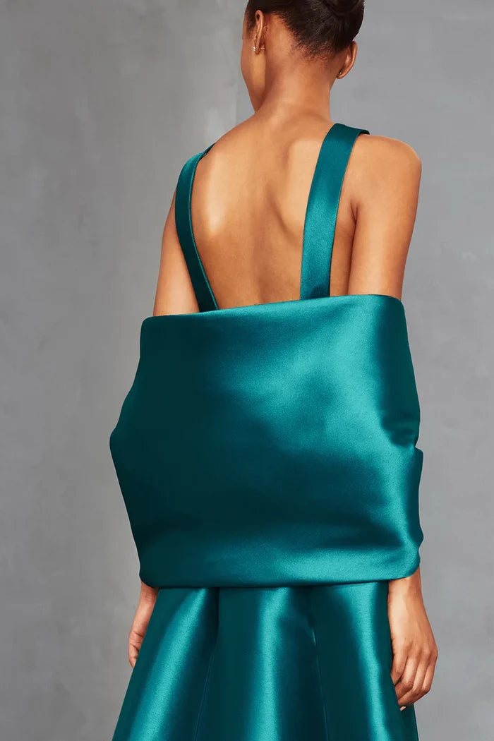 Amsale Bridesmaid P366M Cocoon Shawl