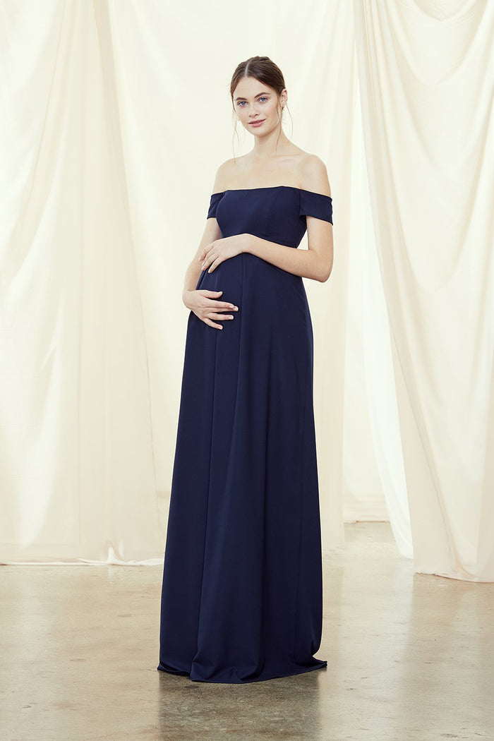 Amsale Long Bridesmaid Dress Autumn