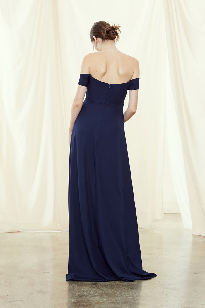 Amsale Long Bridesmaid Dress Autumn