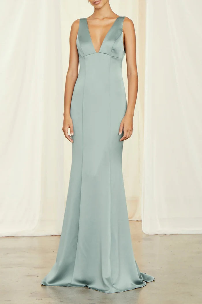 Amsale Long Bridesmaid Dress Leif