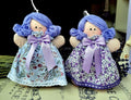 bambole in stoffa, bambole di pezza, bambole di una volta, bambole profumate, idee regalo Natale, idee regalo Lavanda idee regalo Natale con lavanda, prodotti alla lavanda, articoli da regalo alla lavanda, articoli da regalo  profumati