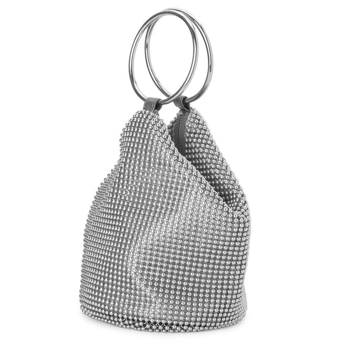 BIANCA BALL MESH HANDLE BAG