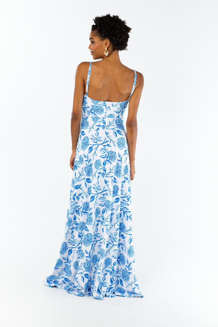 Brigette Dress in Dahlia Crush