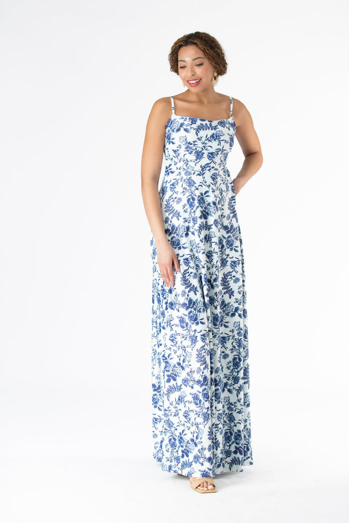 Brigette Dress in Evening Garden