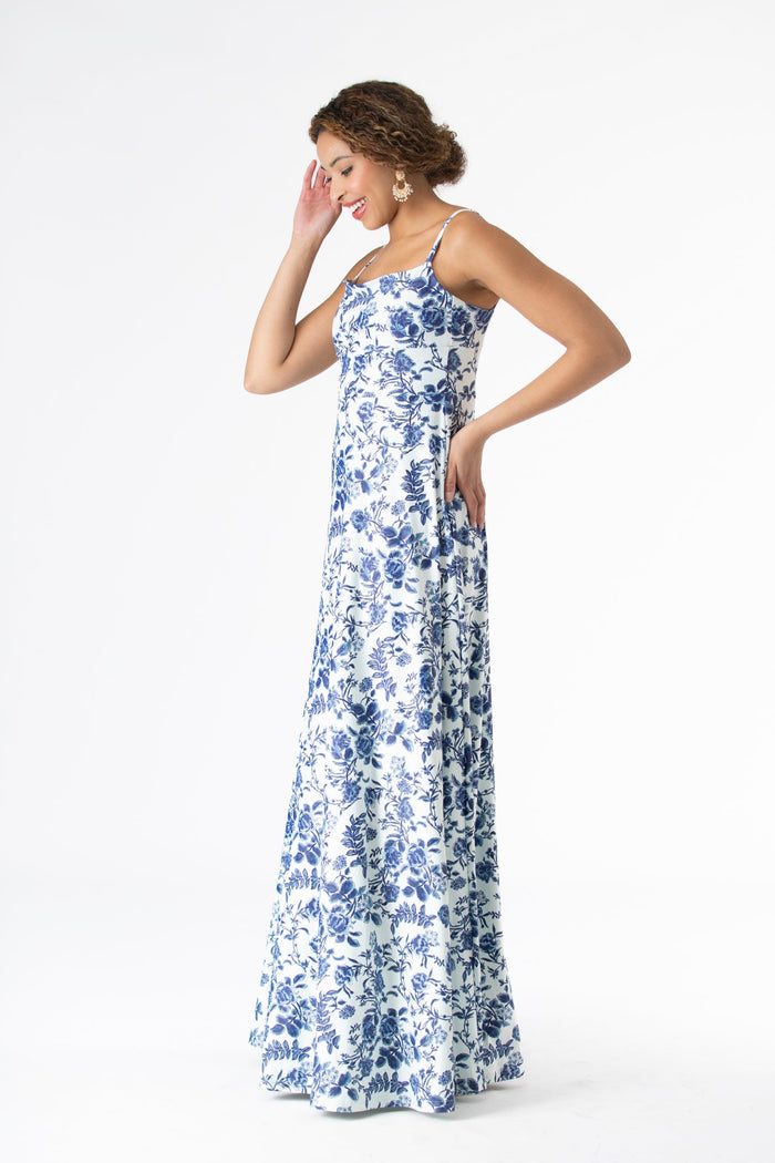 Brigette Dress in Evening Garden
