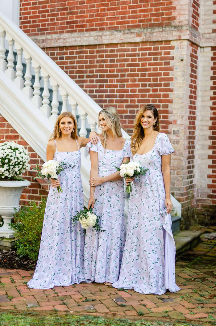 Brigette Dress in Peony Prosecco