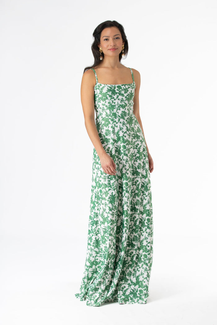 Brigette Dress in Rosemary Waltz