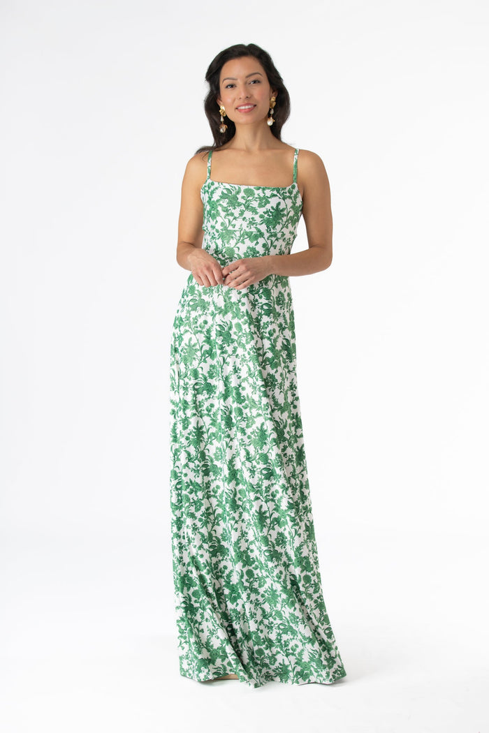 Brigette Dress in Rosemary Waltz