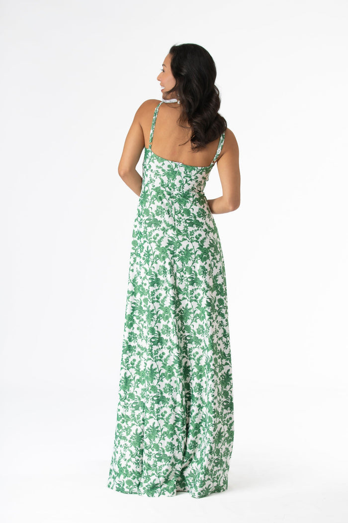 Brigette Dress in Rosemary Waltz