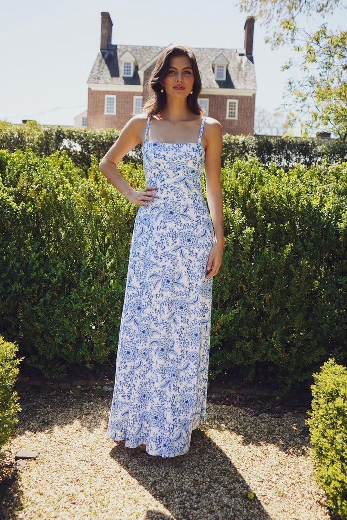 Brigette Dress in Zinnia Love