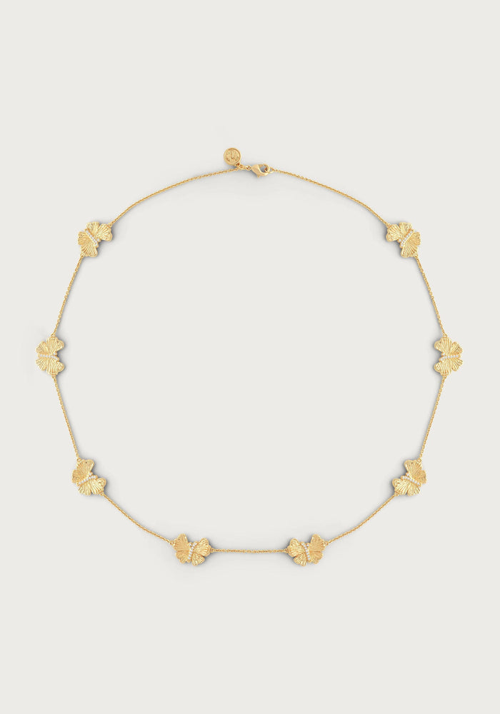 Butterfly Station Necklace