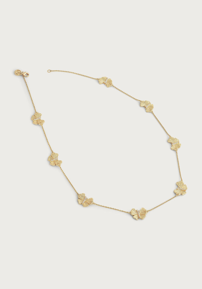 Butterfly Station Necklace
