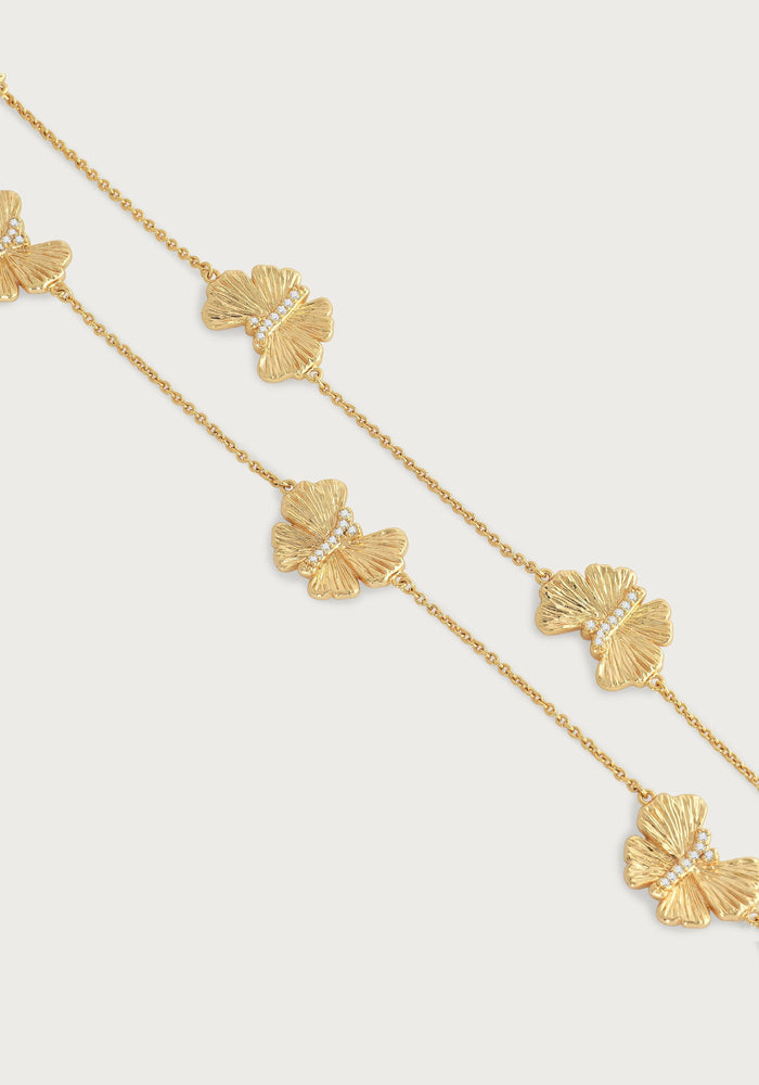 Butterfly Station Necklace