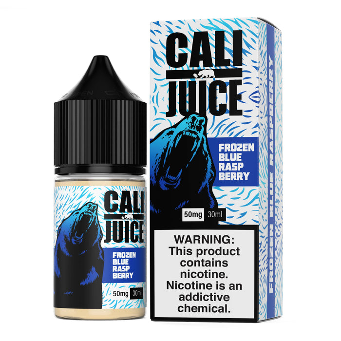 Cali Juice Salts - Frozen Blue Raspberry e-liquid - 35mg - 50mg - 30ml bottle - UK