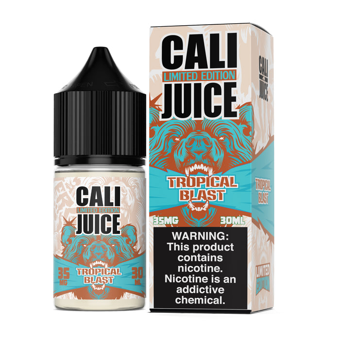 Cali Juice Salts - Tropical Blast e-liquid - 35mg - 50mg - 30ml bottle - UK