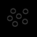 Camouflet XL Ceramic Tube O-Rings 6pk - UK