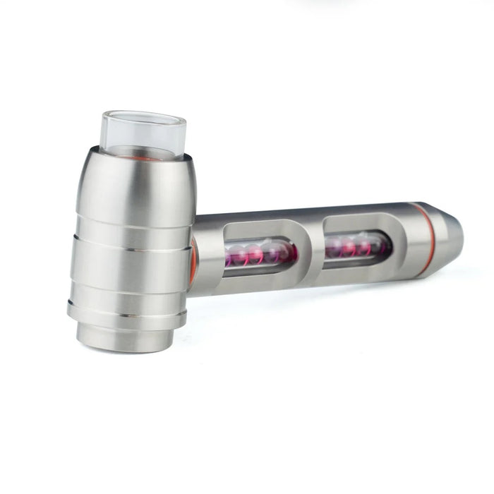 Cannabis Hardware Two Piece Blaze Pipe w Balls - UK