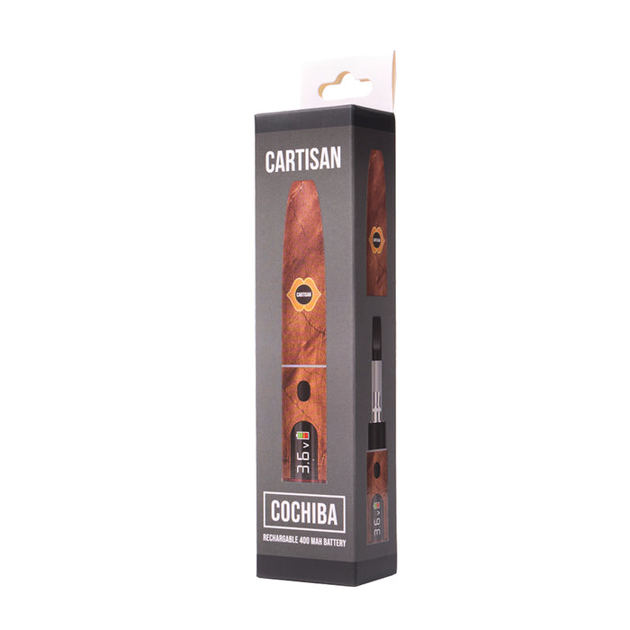 Cartisan Cochiba Havana Brown Cigar-Style 510 Vape Battery | 400mAh - UK