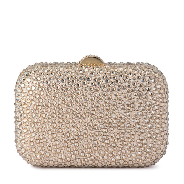 CASEY HOT FIX ENCRUSTED CLUTCH