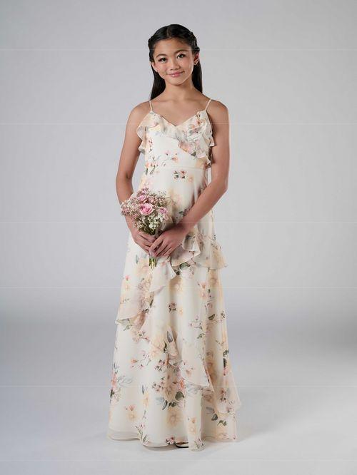 Christina Wu Celebrations Junior Bridesmaid Dress 32250 Print