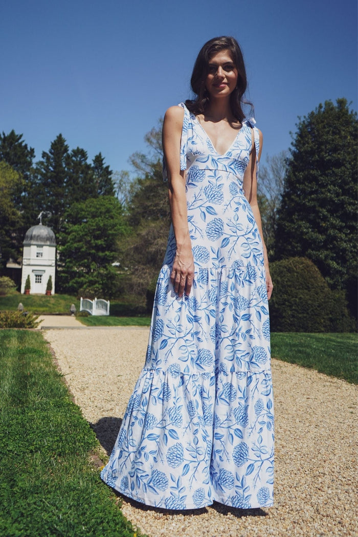 Clementine Dress in Dahlia Crush