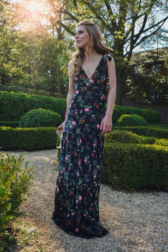 Clementine Dress in Forbidden Fruit