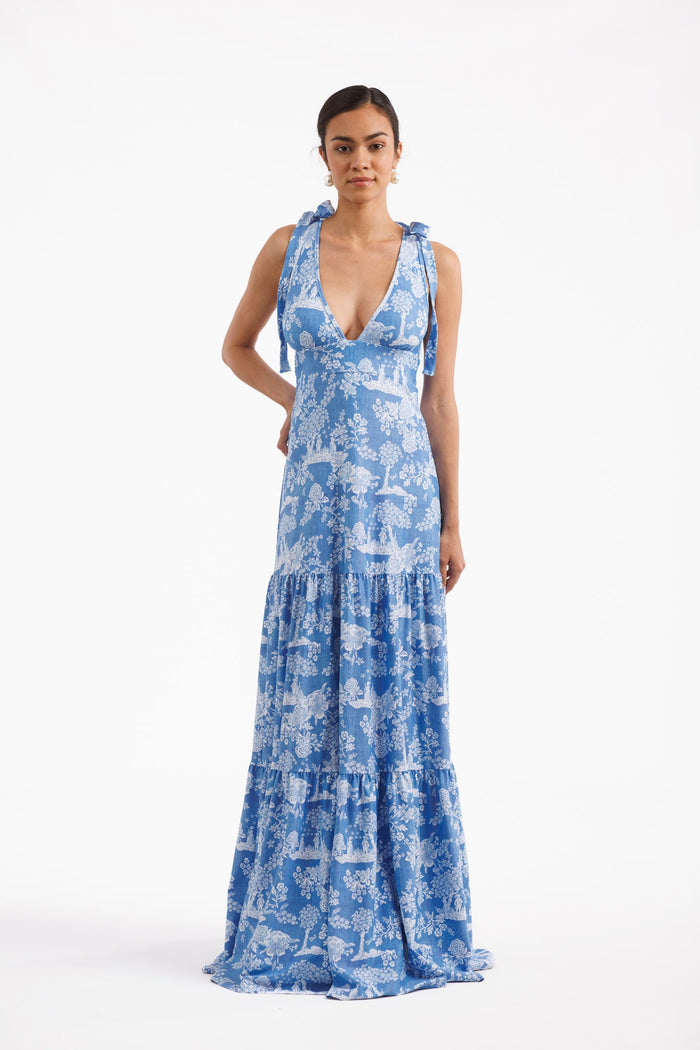 Clementine Dress in French Countryside