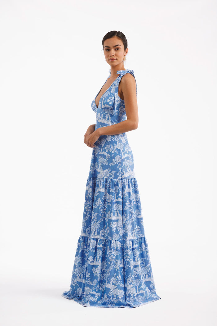 Clementine Dress in French Countryside