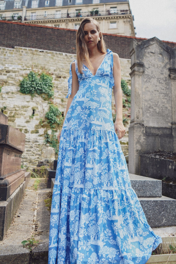 Clementine Dress in French Countryside