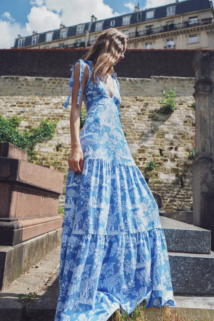 Clementine Dress in French Countryside