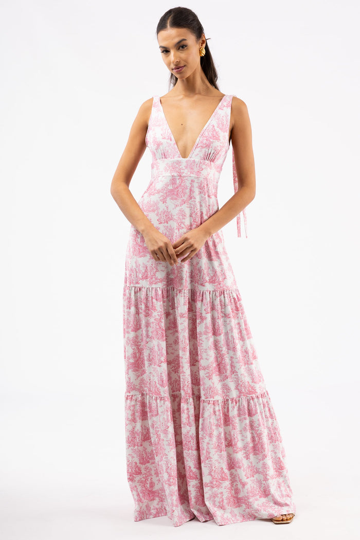 Clementine Dress in Love Thorn Rose