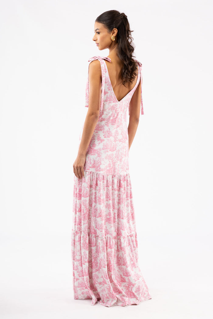 Clementine Dress in Love Thorn Rose