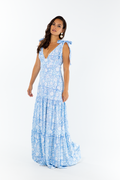 Clementine Dress in Ocean Mist