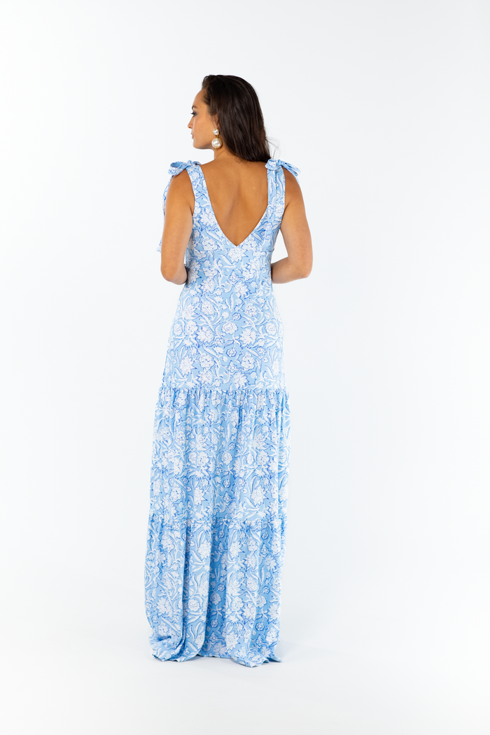 Clementine Dress in Ocean Mist