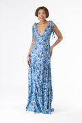 Clementine Dress in Porcelain Petals