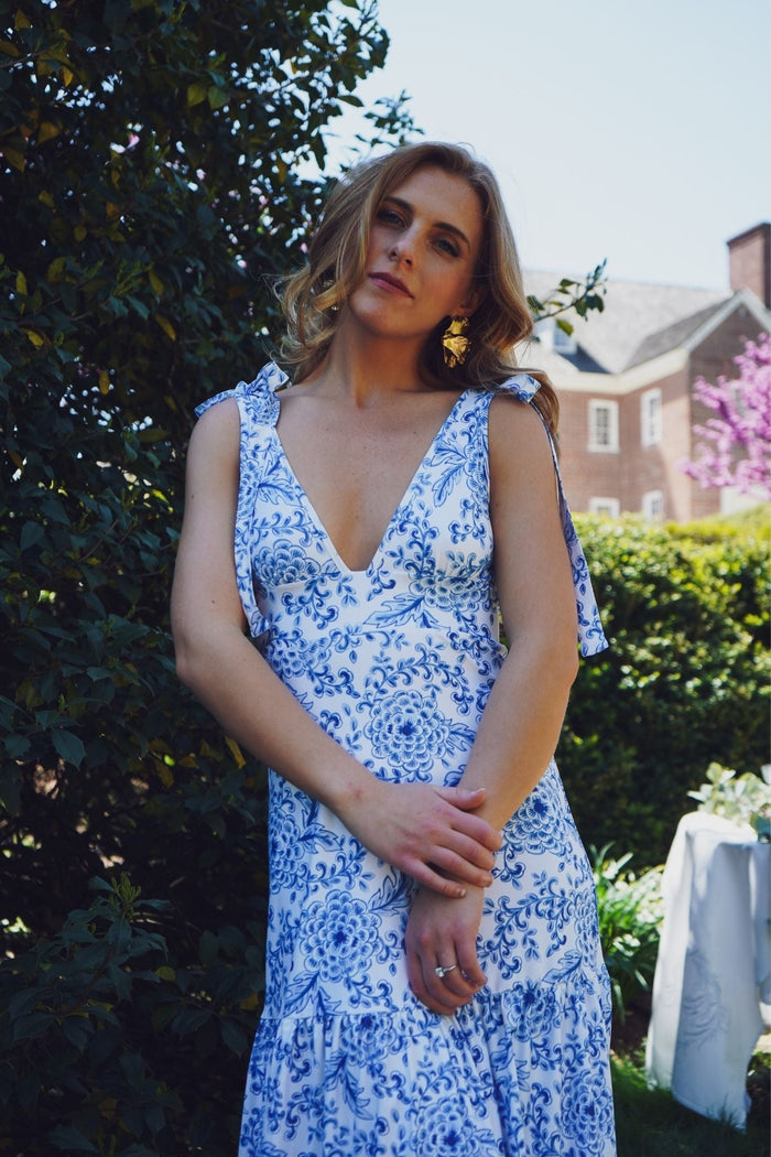 Clementine Dress in Zinnia Love