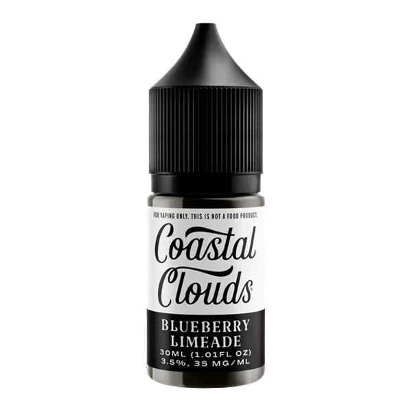 Coastal Clouds Blueberry Limeade Salt Nicotine 50mg E-Liquid 30ml - UK