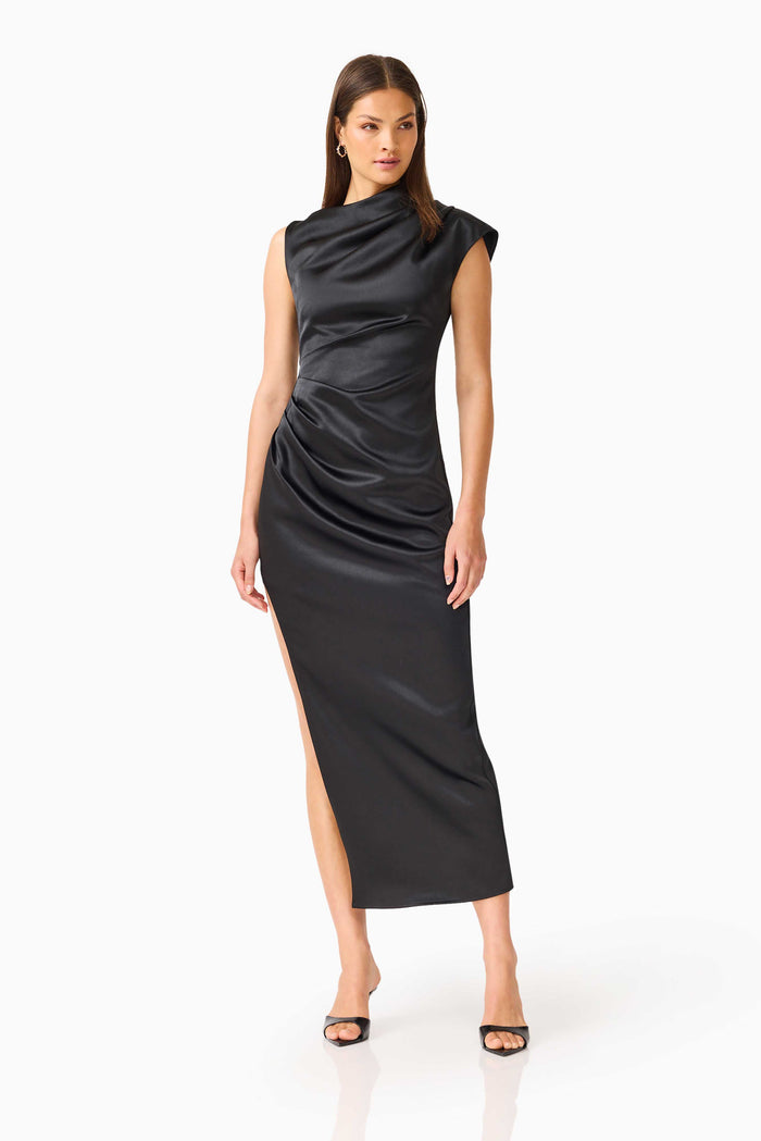 Coralie Maxi Gown in Black