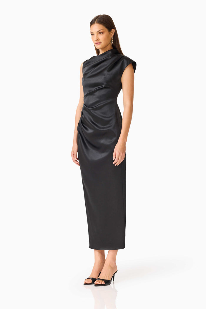 Coralie Maxi Gown in Black