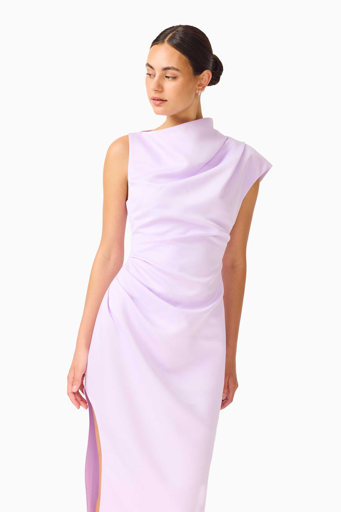 Coralie Maxi Gown in Lilac