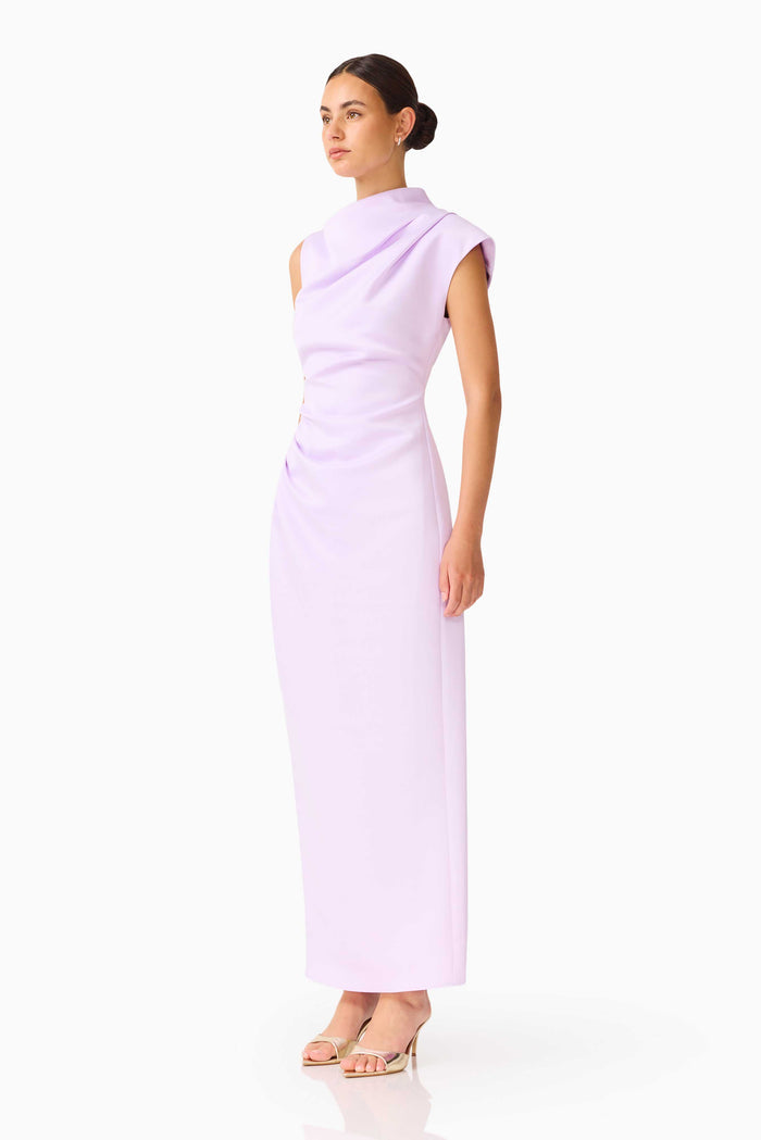 Coralie Maxi Gown in Lilac