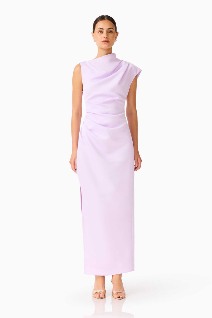 Coralie Maxi Gown in Lilac