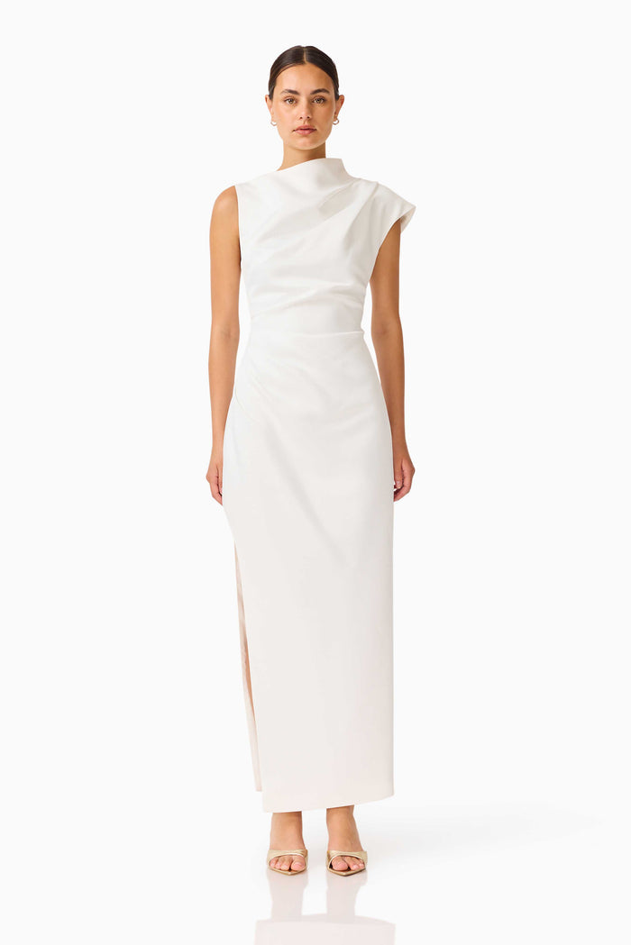 Coralie Maxi Gown in White